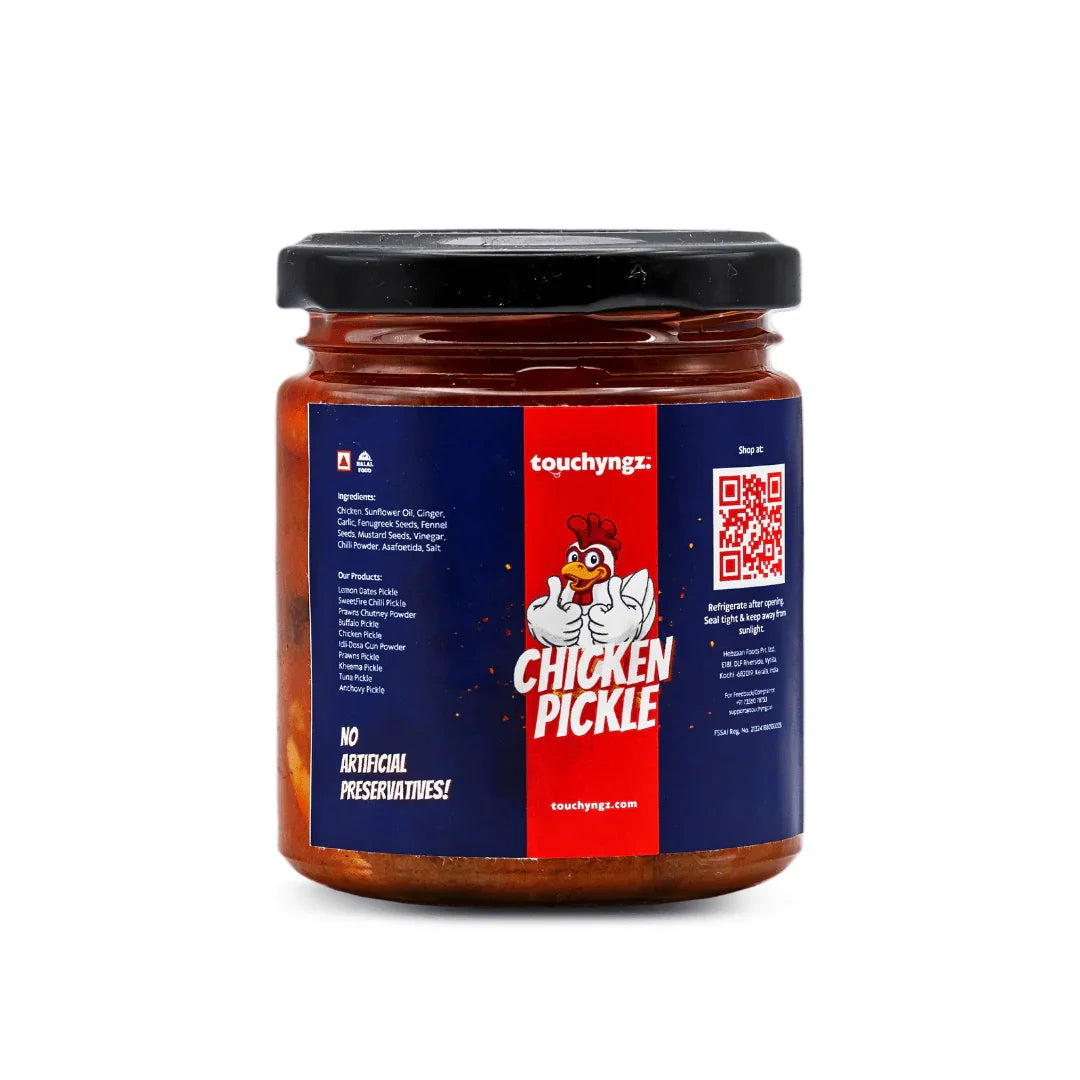 Chicken Pickle - Touchyngz Pickles & Chutneys - India