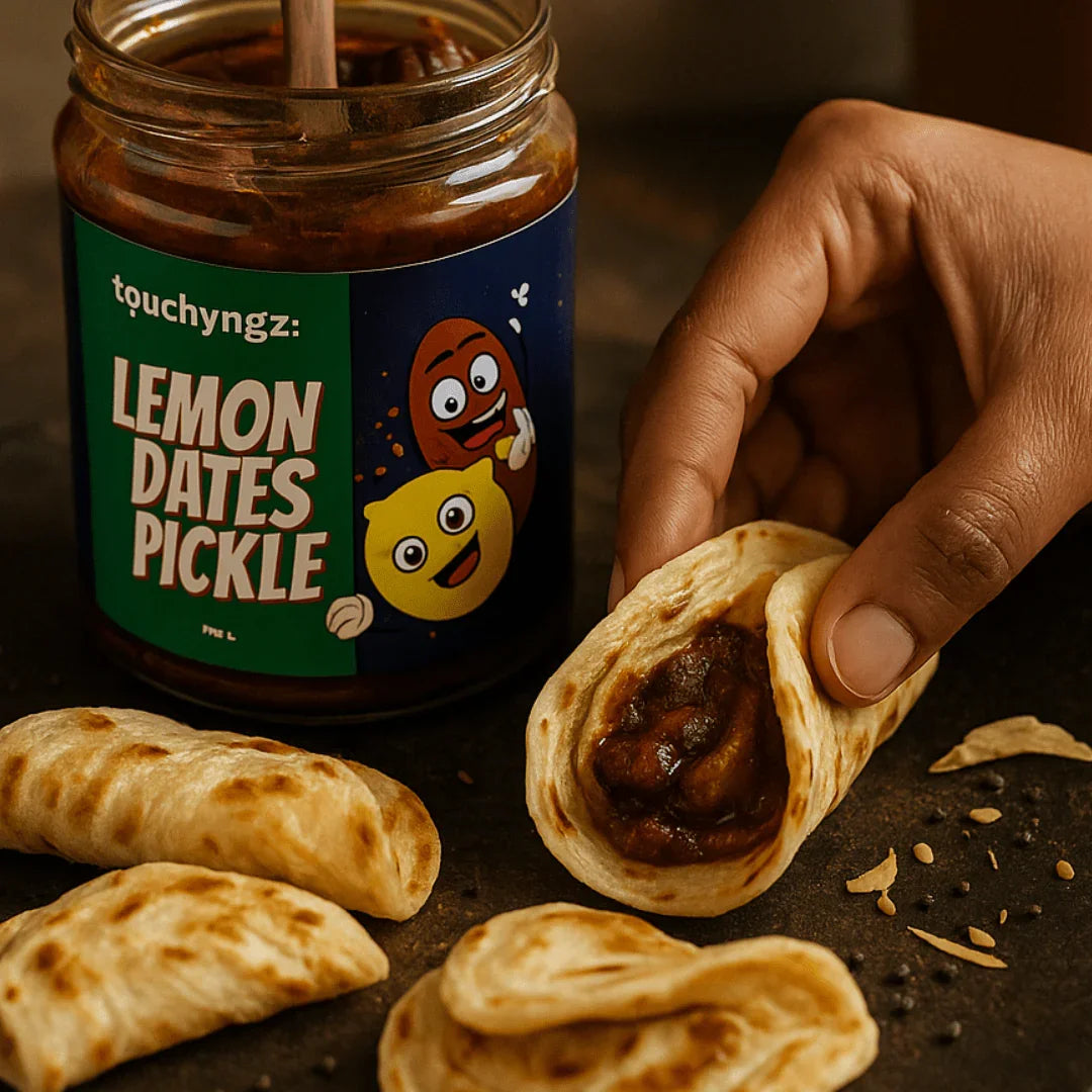 Lemon Dates Pickle - Touchyngz Pickles & Chutneys - India
