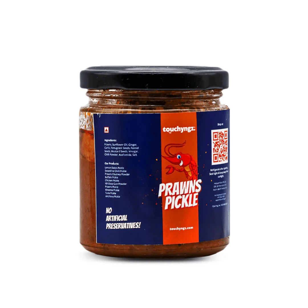 Prawns Pickle - Touchyngz Pickles & Chutneys - India