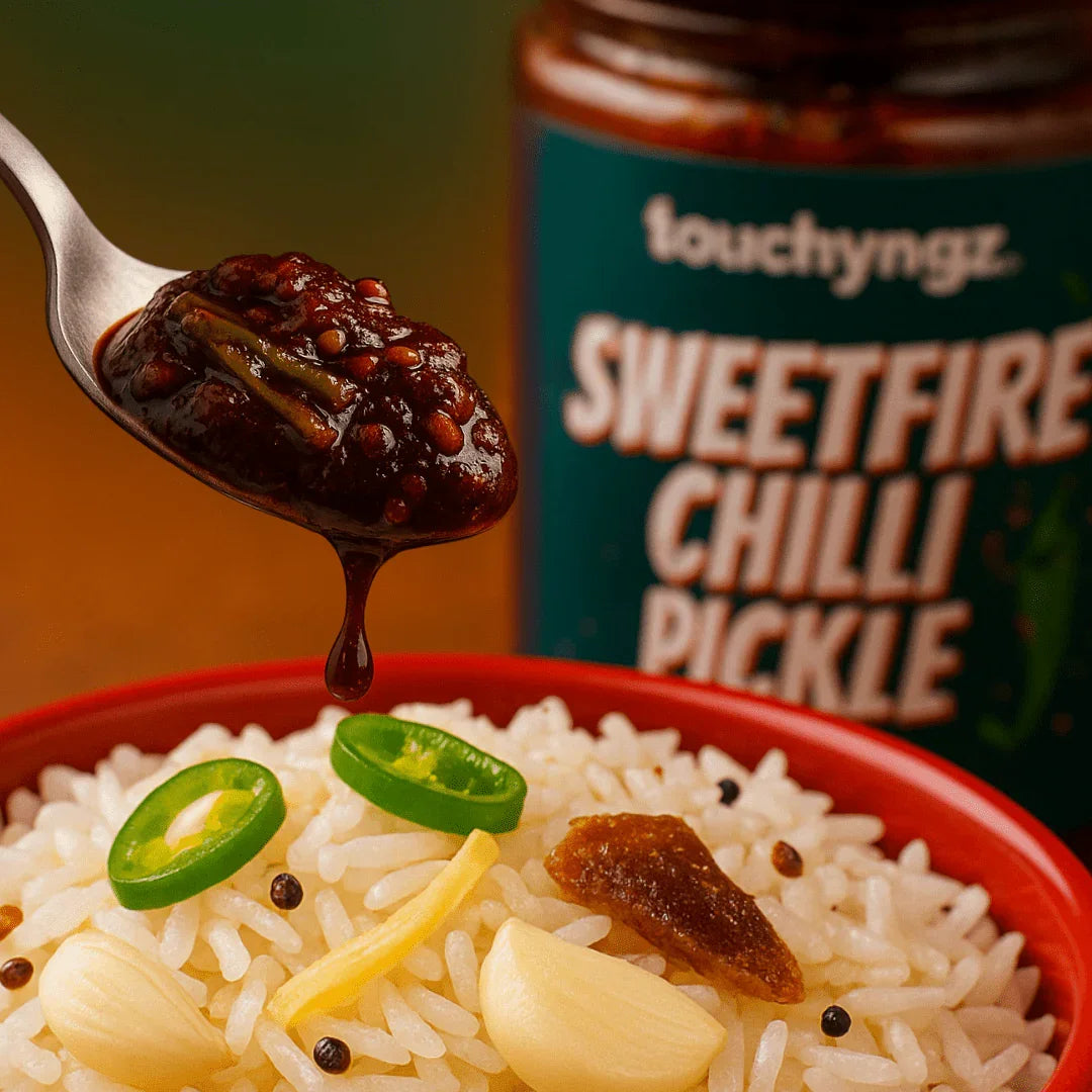 SweetFire Chilli Pickle - Touchyngz Pickles & Chutneys - India