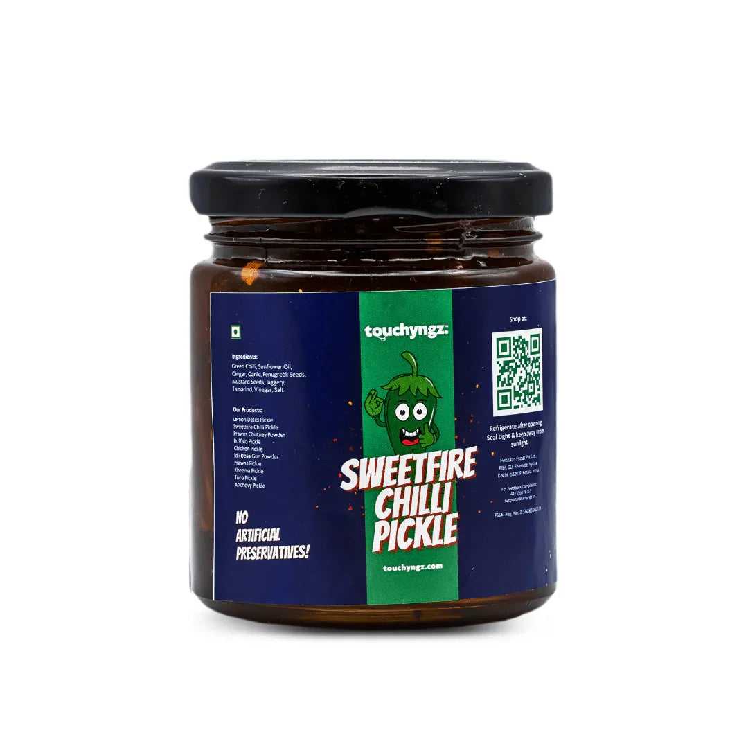 SweetFire Chilli Pickle - Touchyngz Pickles & Chutneys - India