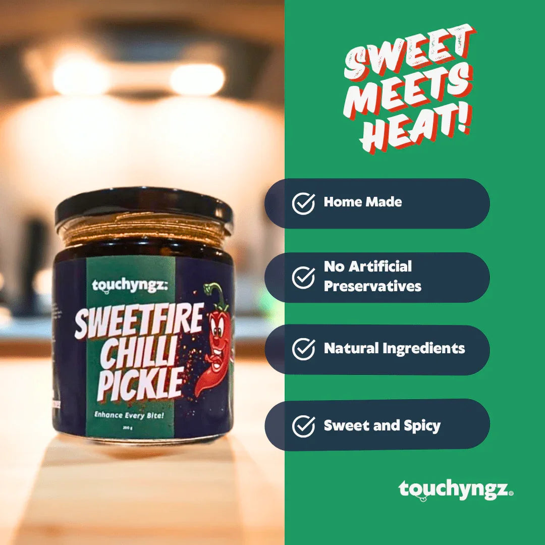 SweetFire Chilli Pickle - Touchyngz Pickles & Chutneys - India