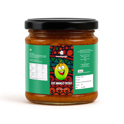 SweetFire Chilli Pickle back label — ingredients, allergens, FSSAI and nutrition information