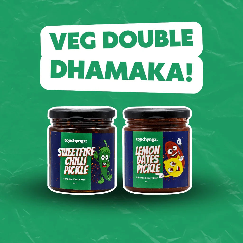 Veg Double Dhamaka! - Touchyngz Pickles & Chutneys - India